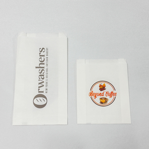 Bolsas de Papel para Galletas con Chispas de Chocolate, Personalizadas, Desechables, con Logotipo, Papel Encerado Antigrasa, Bolsas de Papel para Empacar Brownies Blancos - Product Image 2