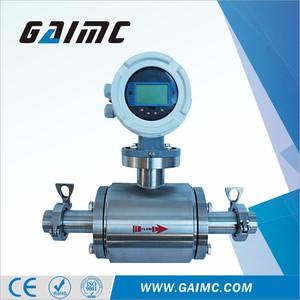 อุปกรณ์ต้มเบียร์ GMF200 เครื่องวัดอัตราการไหลของน้ำแบบ Tri-Clamp สำหรับนมและแอลกอฮอล์ - Product Image 5