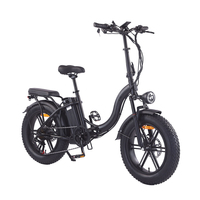 Vélo électrique prêt à être expédié depuis l'entrepôt européen, 20 pouces, 48V 20Ah, autonomie de 90 km, vélo électrique en promotion