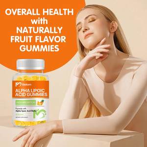 Suplemento de Ácido Alfa Lipoico (<span class=keywords><strong>ALA</strong></span>) Masticable de Alta Absorción, Gomitas con Biotina para la Salud Cerebral Antioxidante y el Apoyo Nervioso - Product Image 4