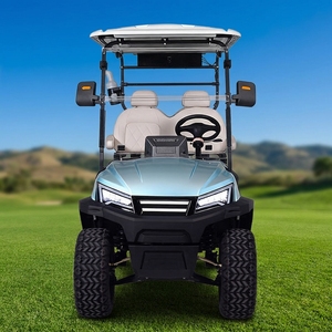 Voiturette de <span class=keywords><strong>golf</strong></span> électrique Fashion Club Car 4 places avec châssis en métal, acier et aluminium et contrôleur Curtis - Product Image 1