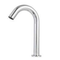 Robinet de cuisine simple moderne automatique en laiton robinet de lavabo capteur infrarouge de mouvement robinet monté sur le pont robinet unique sans contact