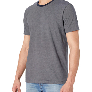 Camiseta personalizada para hombre, de algodón 100% grueso, camiseta lisa informal para hombre, camisetas para hombre hechas en Pakistán, camiseta con cuello en V - Product Image 1