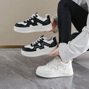 Zapatillas Blancas para Mujer, Zapatos Deportivos Casuales con Aumento de Altura - Product Image 6