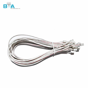 Câble ruban 2 broches, pas de 2,0 mm, fils dénudés et étamés, UL2468 26AWG 300 mm, pour interconnexion de signaux d'appareils électroniques internes - Product Image 1