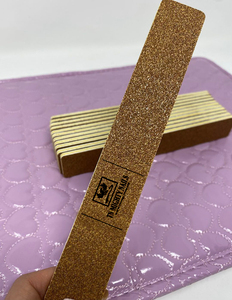 Tập Tin Móng Tay Hình Chữ Nhật Màu Nâu Với Grit 80/80 Và 100/100 - Product Image 6