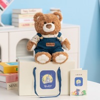 Ours en peluche personnalisé OEM avec tenues amovibles, en coton super doux, jouet ours en peluche, souvenir promotionnel sur mesure