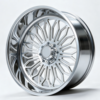 Jantes en alliage forgé personnalisées SL 22x12 24x14 26x14 26x16 28X16 8x165.1 6x139.7 8x170 8x180 Polies à rebord profond pour Ford F150