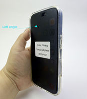 Protection d'écran mate de haute qualité pour téléphone 17 9h anti-espion anti-rayures