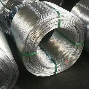 Alambre de Hierro Galvanizado por Inmersión en Caliente/Alambre Galvanizado Electrolítico con Recubrimiento de Zinc para Construcción, Venta Caliente - Product Image 1