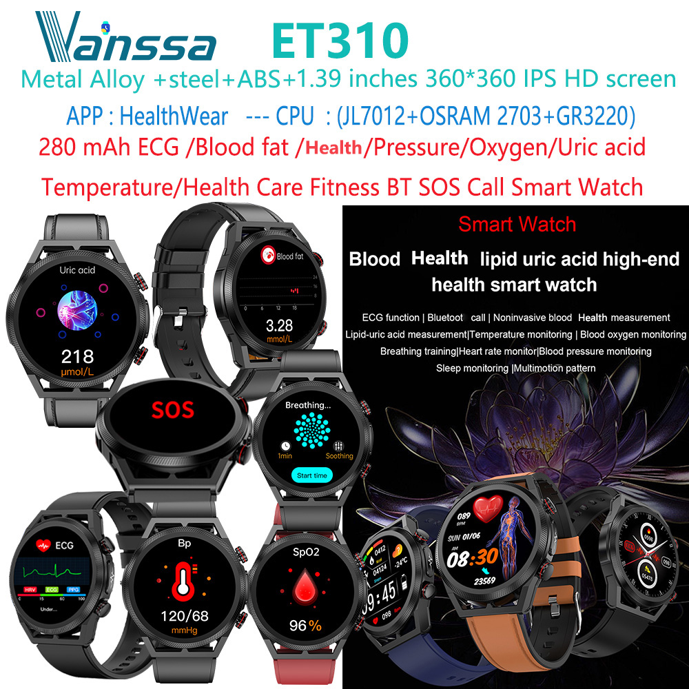 ET310-blood-fat-uric-acid-health-meter-smart-watch