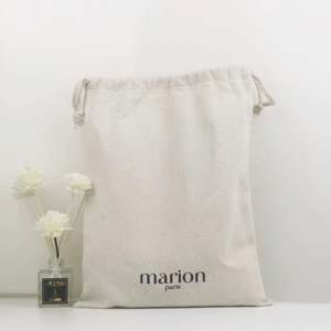 Sac cadeau en toile de coton en gros, sac à cordon en coton pour la promotion - Product Image 2