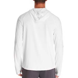 Sweat à capuche de pêche en polyester à séchage rapide avec impression par sublimation, protection UPF 50, couleur performance - Product Image 2