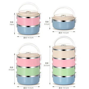 קופסת אוכל בנטו סיטונאית של YUEDISI, קופסאות אוכל מנירוסטה 304, קופסת אוכל לילדים לבית הספר - Product Image 6