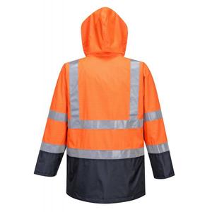 PORTWEST - S779ONRXXXL Bizflame Rain hi-vis multi-protección naranja/azul chaqueta azul marino ROPA DE TRABAJO RESISTENTE A LLAMAS - Product Image 2