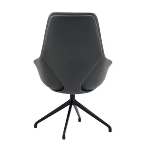 Foshan Good Quality Modern PU Leather Chair Meeting Room Office Visitor Furniture And Chair
