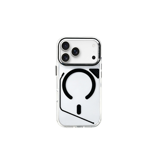 เคสใสแม่เหล็กแรงสูง ดีไซน์สร้างสรรค์ สำหรับ iPhone 17 16 15 14 Pro Max เคสโทรศัพท์มือถือแบบใสลายเส้นแม่เหล็กสำหรับ iPhone - Product Image 1