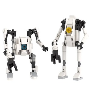 MOC1663 Série de films et de jeux TV Portal 2 Modèle de robot DIY Ensembles de blocs de construction éducatifs en plastique ABS pour les 14 ans et plus - Product Image 6