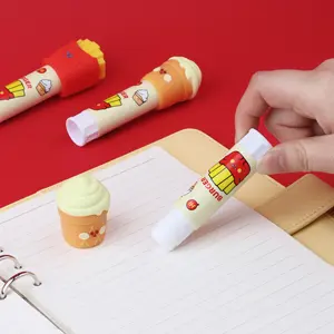 Foodie Family Student Stationery Strong Sticky Solid Glue Stick Non-toxic Pva Safe Glue Sticks For Office School