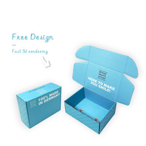 Tùy Chỉnh Phân Hủy Sinh Học Bao Bì Vận Chuyển Bưu Phẩm Hộp Sinh Thái Thân Thiện Với Món Quà Gửi Thư Bưu Phẩm Hộp Với Logo - Product Image 3