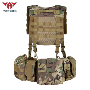 YAKEDA Tactical Woodland Mc Seal Accessoire Ocultar Tactical Gear <span class=keywords><strong>Molle</strong></span> <span class=keywords><strong>Harness</strong></span> Caça Tactical <span class=keywords><strong>Vest</strong></span> Peito Rig Bag <span class=keywords><strong>Harness</strong></span> <span class=keywords><strong>Vest</strong></span> - Product Image 4