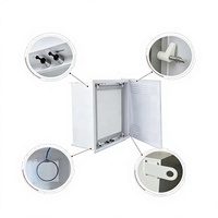 Boîtier de terminaison avec filtre HEPA, port de test DOP, diffuseur d'air en aluminium, pour usine pharmaceutique GMP, neuf, certifié H14 ISO9001