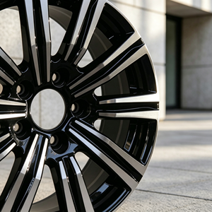 Jantes en alliage d'aluminium hors route Hyper Black neuves de 17/18 pouces 5x150 pour Sequoia et SUV - Product Image 4