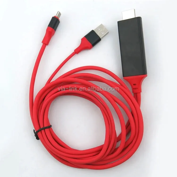USB 3.1 erkek USB tipi-c HDTV USB 3.1 tip C Thunderbolt 3 macbook için hub pro şarj