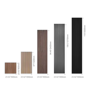 Thiết kế hiện đại OEM gỗ đá đen <span class=keywords><strong>Panel</strong></span> tường tái chế Pet <span class=keywords><strong>Panel</strong></span> âm thanh <span class=keywords><strong>Panel</strong></span> tường - Product Image 2