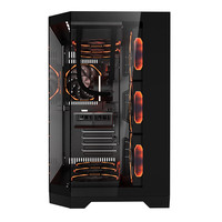 2024 hite Gaming Pc Châssis ATX MATX Computer Case Full Tower Transparent Cabinet Pc Case Haute Performance Gaming Computer Case
