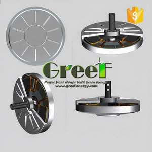 Alternateur à aimant sans noyau à disque 100 W 150 tr/min 200 RPM à faible vitesse de démarrage - Product Image 1