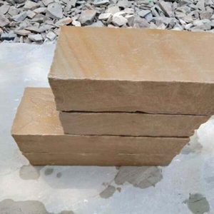 Losas y azulejos de piedra arenisca natural color arena de camello para revestimiento de paredes, pisos, caminos de jardín, patios, paisajismo y piedra de construcción para exteriores. - Product Image 3