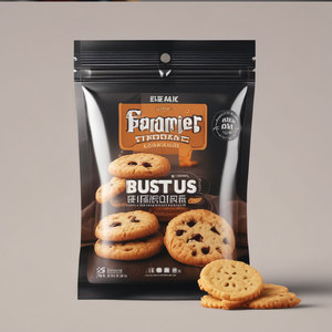 Torta di caramelle di cereali logo stampato personalizzato termosalda imballaggio <span class=keywords><strong>3</strong></span> sigilli laterali sacchetto piatto di plastica in alluminio bustina per imballaggio - Product Image 1