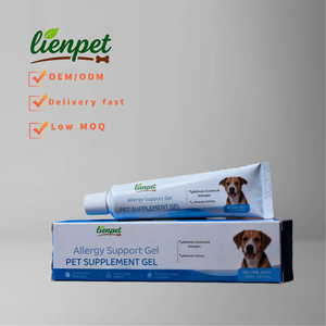 Suplemento para Mascotas OEM, Gel de Apoyo para Alergias en Perros y Gatos, Alivia el Eccema y las Alergias, Alivia la Picazón, Probiótico para Perros - Product Image 2