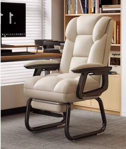 Chaise de bureau chaise d'ordinateur siège confortable assis à la maison peut s'allonger pour déjeuner pause arc chaise - Product Image 6