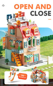 FEELO 1809 blocs de construction classiques bricolage pour enfants architecte construire jouet 152 pièces grand ensemble de briques en plastique avec figurine - Product Image 3