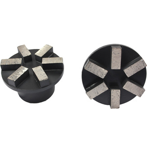 <span class=keywords><strong>Frankfurt</strong></span> Metal Bond Diamond Grinding 6 Bars Segment Grinding Shoe Plate Disco para mármol Granito Venta al por mayor Diamond Grinding - Product Image 3
