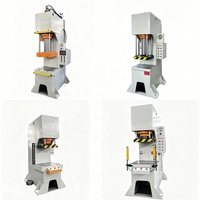 Presse hydraulique à bras unique de type C de 63 tonnes, utilisée pour le poinçonnage, le façonnage et le rivetage des métaux