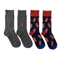 Chaussettes de sport pour hommes en coton/nylon/spandex, respirantes, à séchage rapide, anti-bactériennes, pour le sport et l'usage quotidien