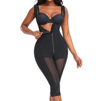 Nouveau best-seller flatteur longue longueur grande taille coupe ajustée ferme contrôle du ventre bout à bout corps façonnage complet du corps Shapewear femmes