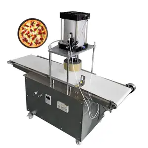 Pizza Cone Machine Set Big Capacity Chapati Dough Flattening Press Machine Pizza Press Pizza Dough Maker