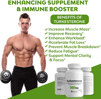 Complément Alimentaire Anabolisant Naturel 90 Capsules par Flacon Turkesterone pour Améliorer les Performances Athlétiques et Renforcer l'Immunité