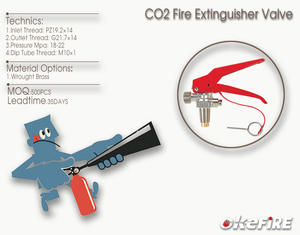 วาล์วดับเพลิง <span class=keywords><strong>CO2</strong></span> - Product Image 3