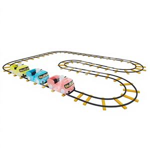 Tren Eléctrico de Manivela para Niños con Vía de Acero para Uso Comercial en Centros Comerciales - Product Image 1