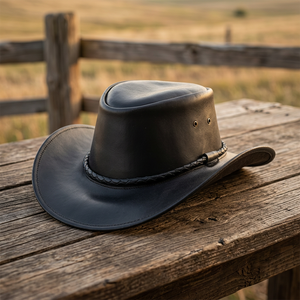 Premium Handcrafted Cowboy <b>Hat</b> Adjustable String Classic <b>Western</b> Style Outdoor Sun <b>Hat</b> Adults Unisex Four Seasons Digital - Product Image 3