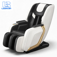 LEERCON Smart Gesture Command Hub Spec Fauteuil de massage Shiatsu pour bien-être corporel complet, avec plan de bien-être intégré, design Cyber-aero minimaliste