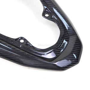 DANCARO fibre <span class=keywords><strong>de</strong></span> carbone <span class=keywords><strong>moto</strong></span> siège arrière plaque couverture carénages <span class=keywords><strong>selle</strong></span> siège <span class=keywords><strong>coque</strong></span> pour KAWASAKI Z900 2017-2019 personnalisation OEM - Product Image 4