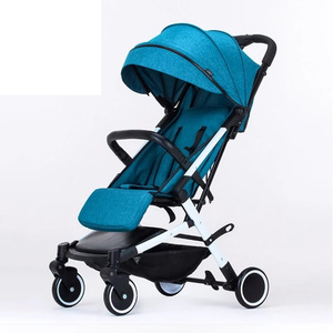 Passeggino per Bambole in Vimini Oxford Top Seller con Telaio in Lega di Alluminio, Capacità di Carico 20KG, Pieghevole per Bambini da 0-3 Anni, Giocattolo per la Cameretta - Product Image 3
