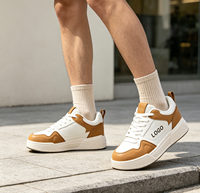 Chaussures de skate décontractées pour hommes, à lacets, confortables pour la marche quotidienne, antidérapantes, baskets plateforme pour hommes