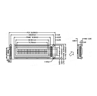 Módulo de Pantalla LCD de Carácter COB CH2002A 2002 STN, Pantalla LCD Estándar de 20x2, AIP31066, Alta Visibilidad, 82.9x18.5mm, ChuanHangDisplay